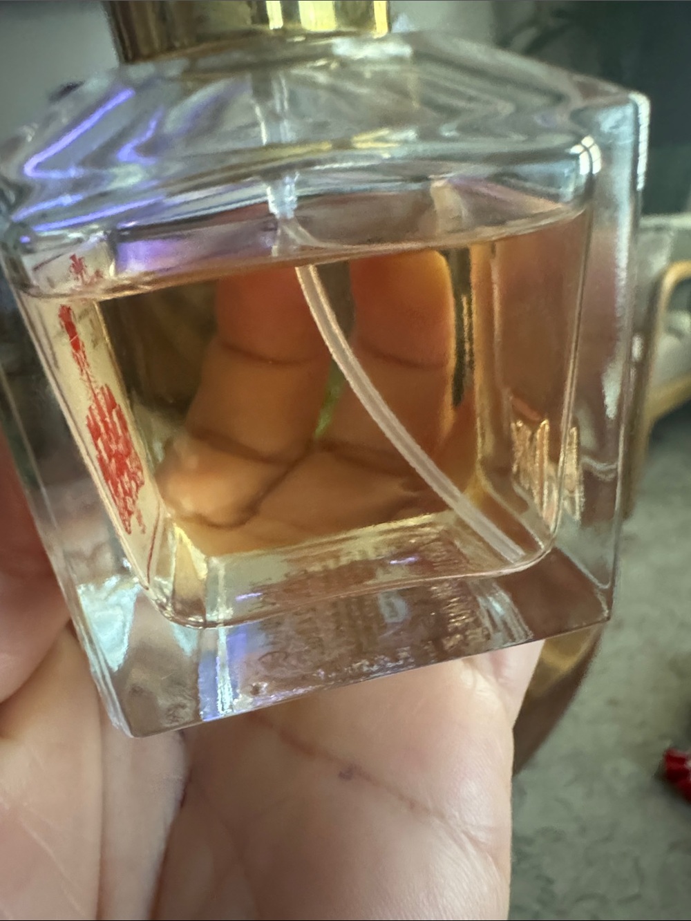 Baccarat Rouge 540 Maison Francis Kurkdjian Red Label Perf Bottle with Gold - Picture 8 of 8
